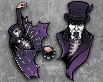 Nameless Musicians Holographic Stickers | Nameless Skeletal Ghoulette & Ghoul One