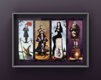 The Addams Family Haunted Mansion Single 19"X13"
