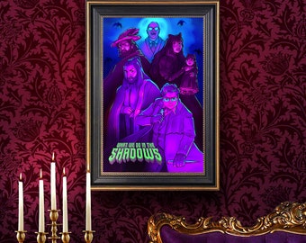 What We Do in the Shadows Poster | Vampire Art Print (11x17")