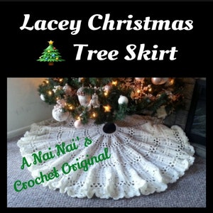 Lacey CHRISTMAS TREE SKIRT - Pdf