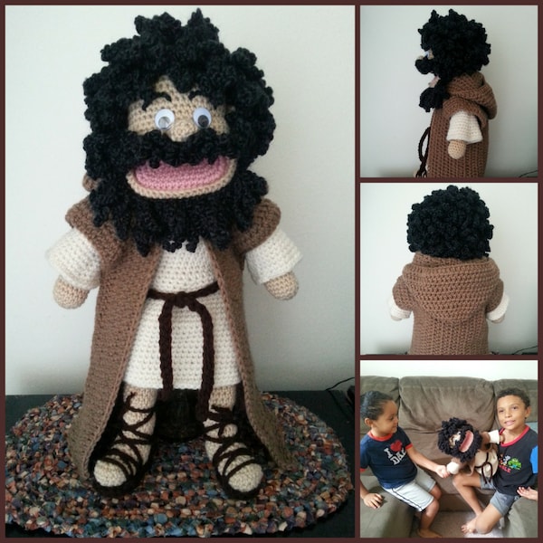 JESUS HAND PUPPET - pdf pattern