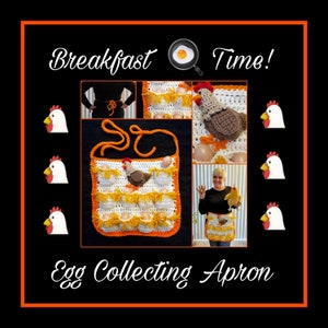 BREAKFAST TIME - Egg Collecting Apron Pattern