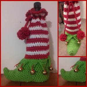 ELF SHOE WINE Bottle Cozy - pdf
