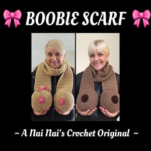 BOOBIE  SCARF- PDF Pattern