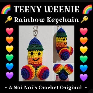 TEENY WEENIE RAINBOW Keychain - pdf