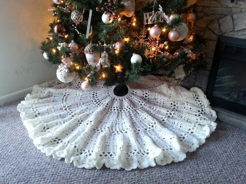PATTERN ONLY Heirloom Christmas Tree Skirt Etsy