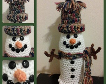 SNOWMAN WINE BOTTLE Cozy - pdf