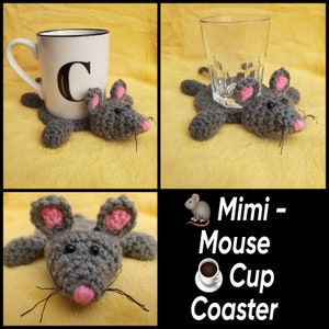 MIMI - MOUSE Cup Coaster - pdf
