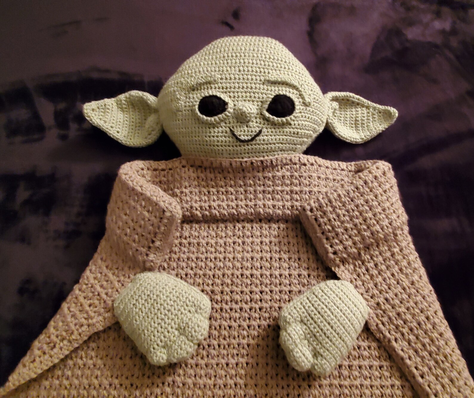 PATTERN ONLY Baby YODA Baby Blanket Etsy
