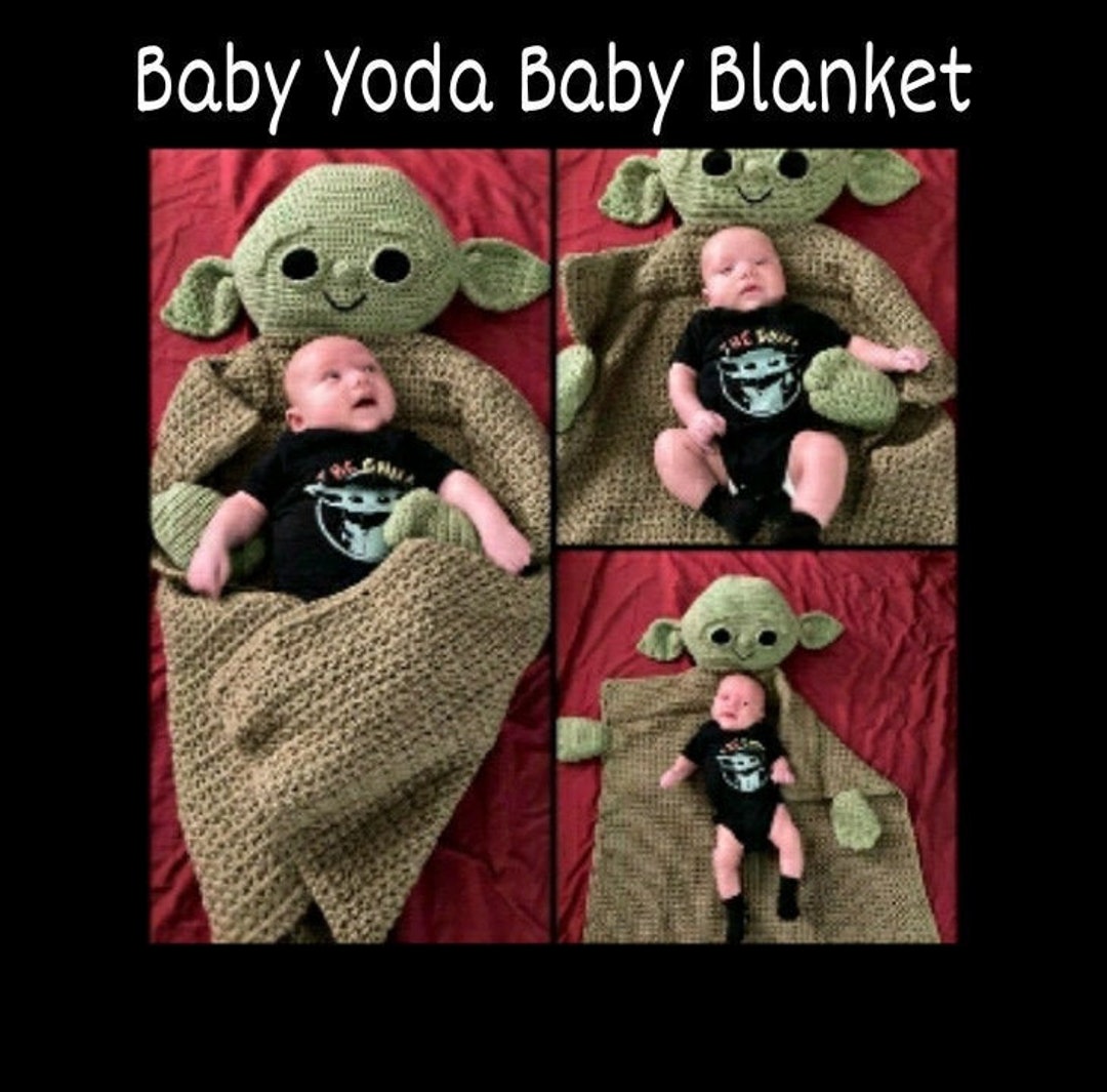 Baby YODA Baby Blanket - Pdf - Etsy