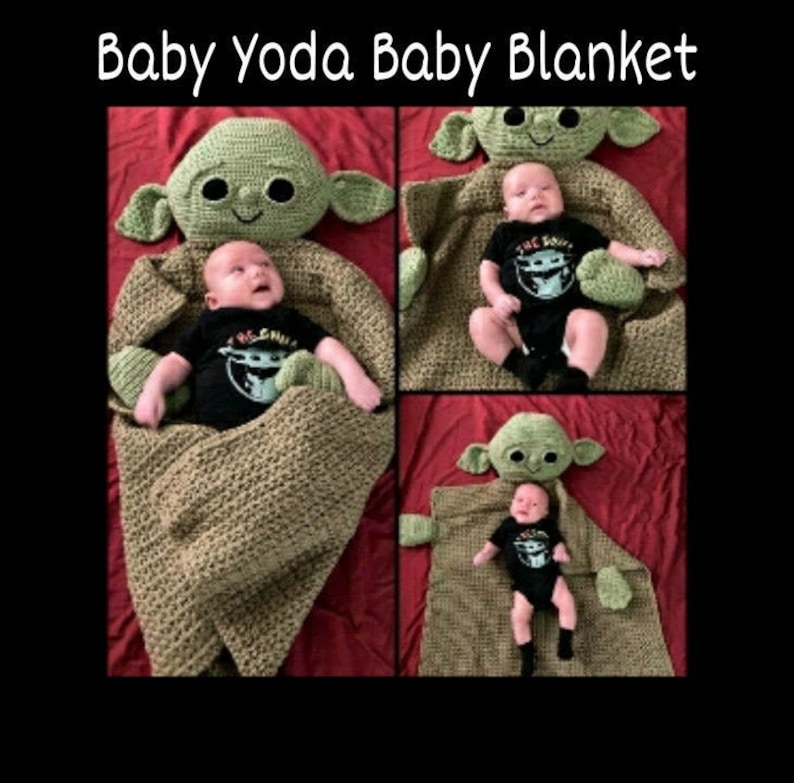 PATTERN ONLY Baby YODA Baby Blanket Etsy France
