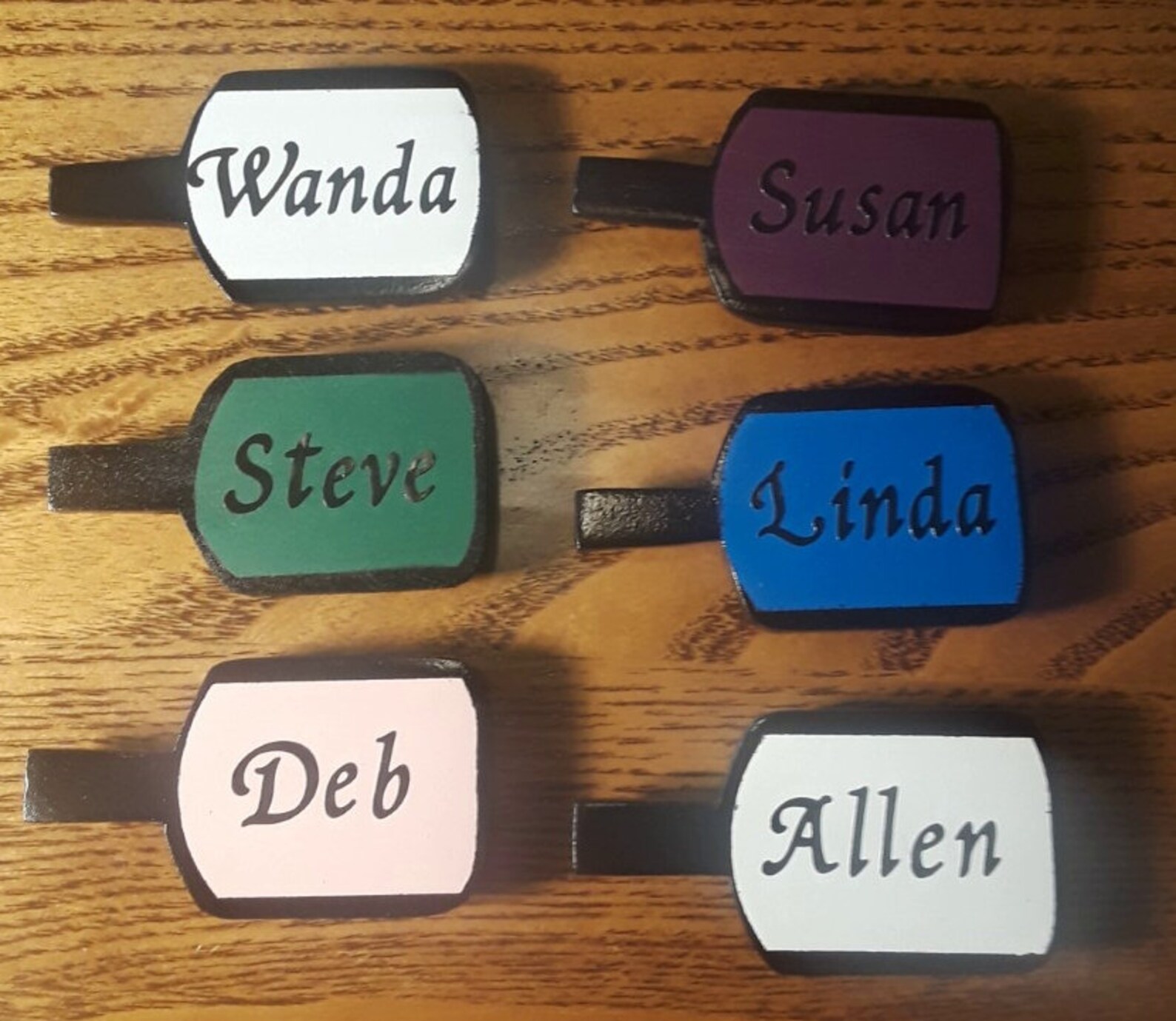 Personalized Handmade Pickleball Paddle Pins Etsy