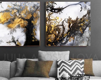 Set of 3 Red Black White Wall Art Canvas Pictures Living Room XXL 3135