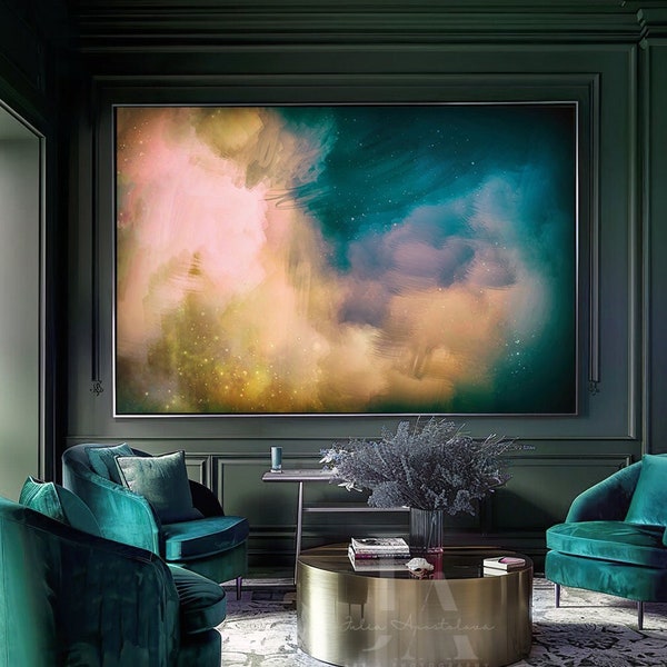 Teal Wall Art - Etsy