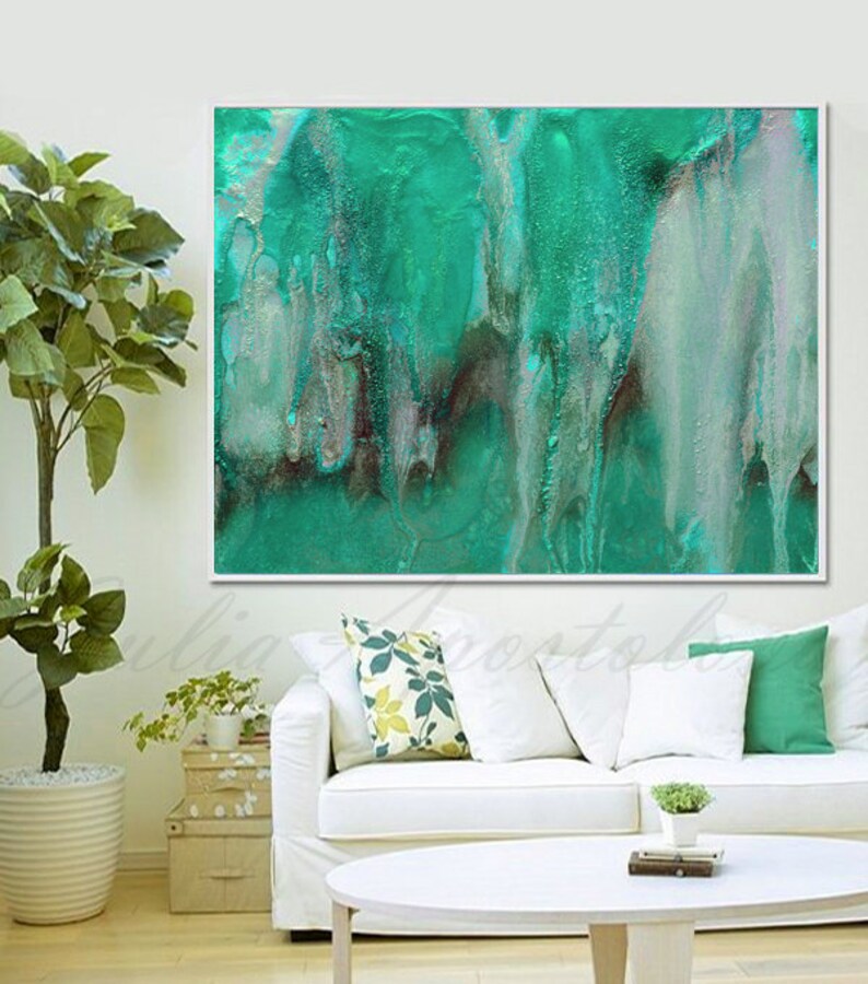 52'' Zen Painting Large Wall Art Abstract Etsy