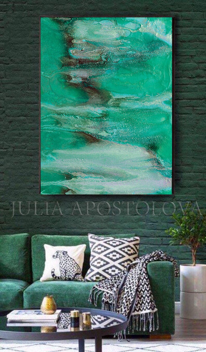 52'' Zen Painting Large Wall Art Abstract Etsy