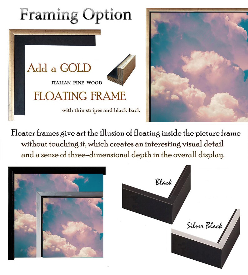 Pink Cloud Wall Art Large Cloud Paintings Dreamy Wall Art Etsy