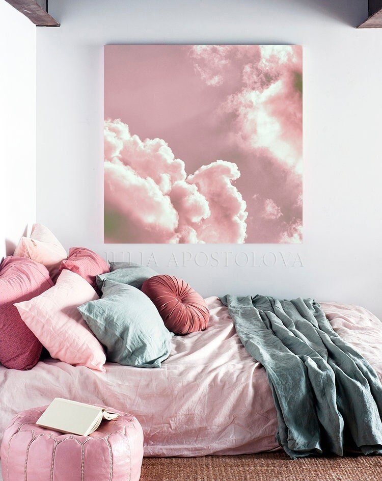 Cloud Rattan Wall Hanging Decor – Pink Haley