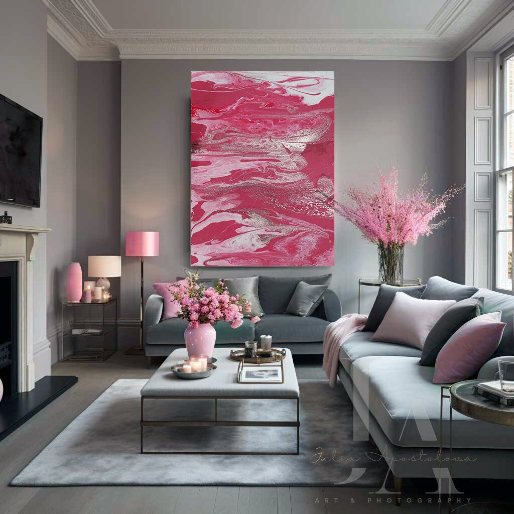 Pink living cheap room accessories