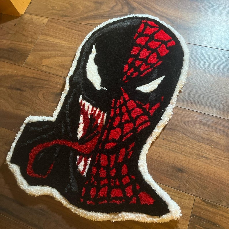 Spider-man and Venom Rug - Etsy
