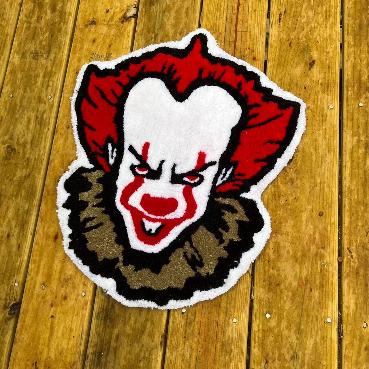 Pennywise Round 3d Rug Pennywise Tuft Rug - Etsy