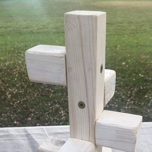 11.5” Rustic Bracelet or Watch Display with 6 posts.