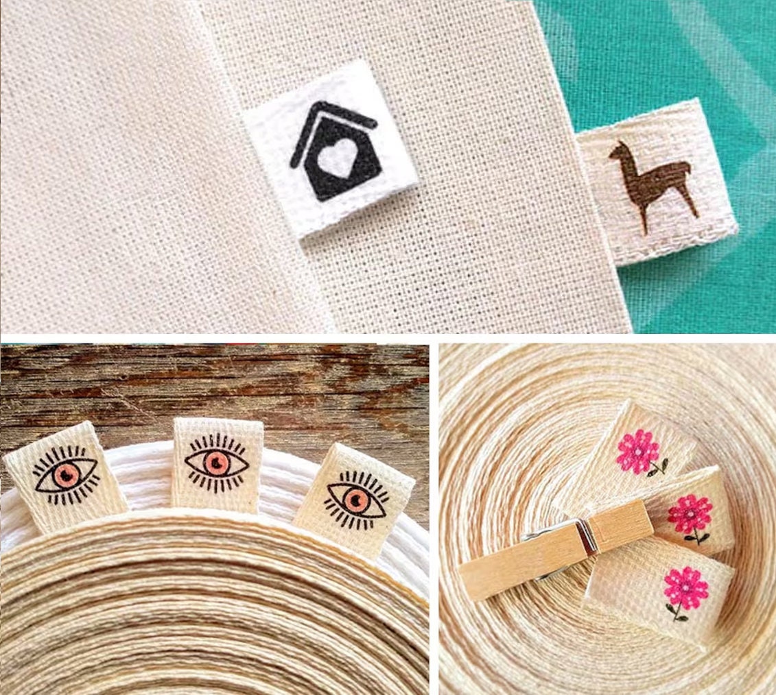 Tiny Pack of Fabric Labels — SMALLWOODS STUDIOS