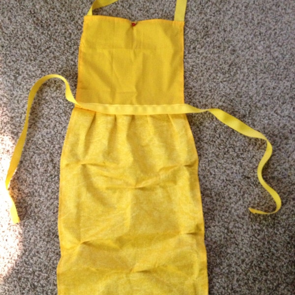 Girls Dress Up Apron-Belle (Beauty and the Beast)