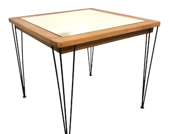 Ficks Reed Sol-Air Mirror Top Square Table