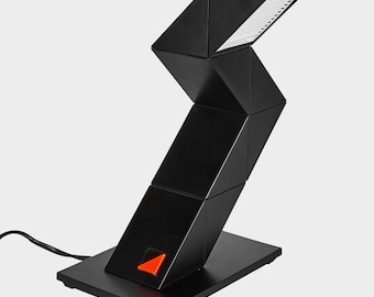 1980er Jahre Rubic Cube Schreibtischlampe | Ausgefallene Z Lite