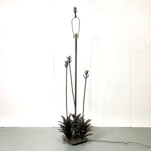 Wrought Iron Cactus Floor Lamp
