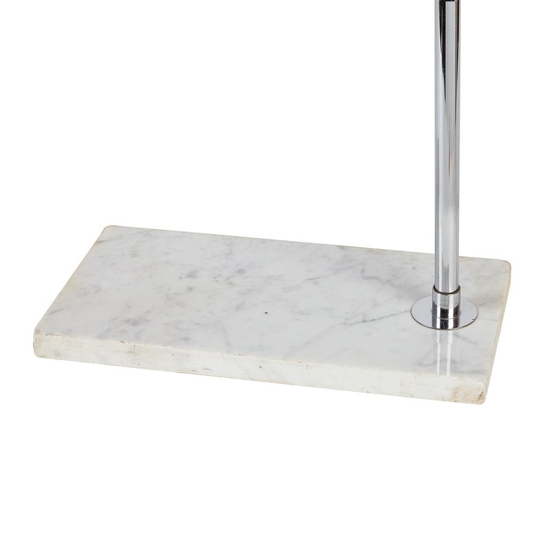 Adjustable Reading Floor Lamp with Marble Base