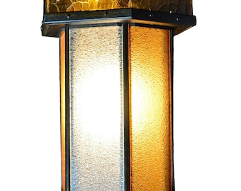 Large Vintage Mediterranean Style Pendant Swag Lamp