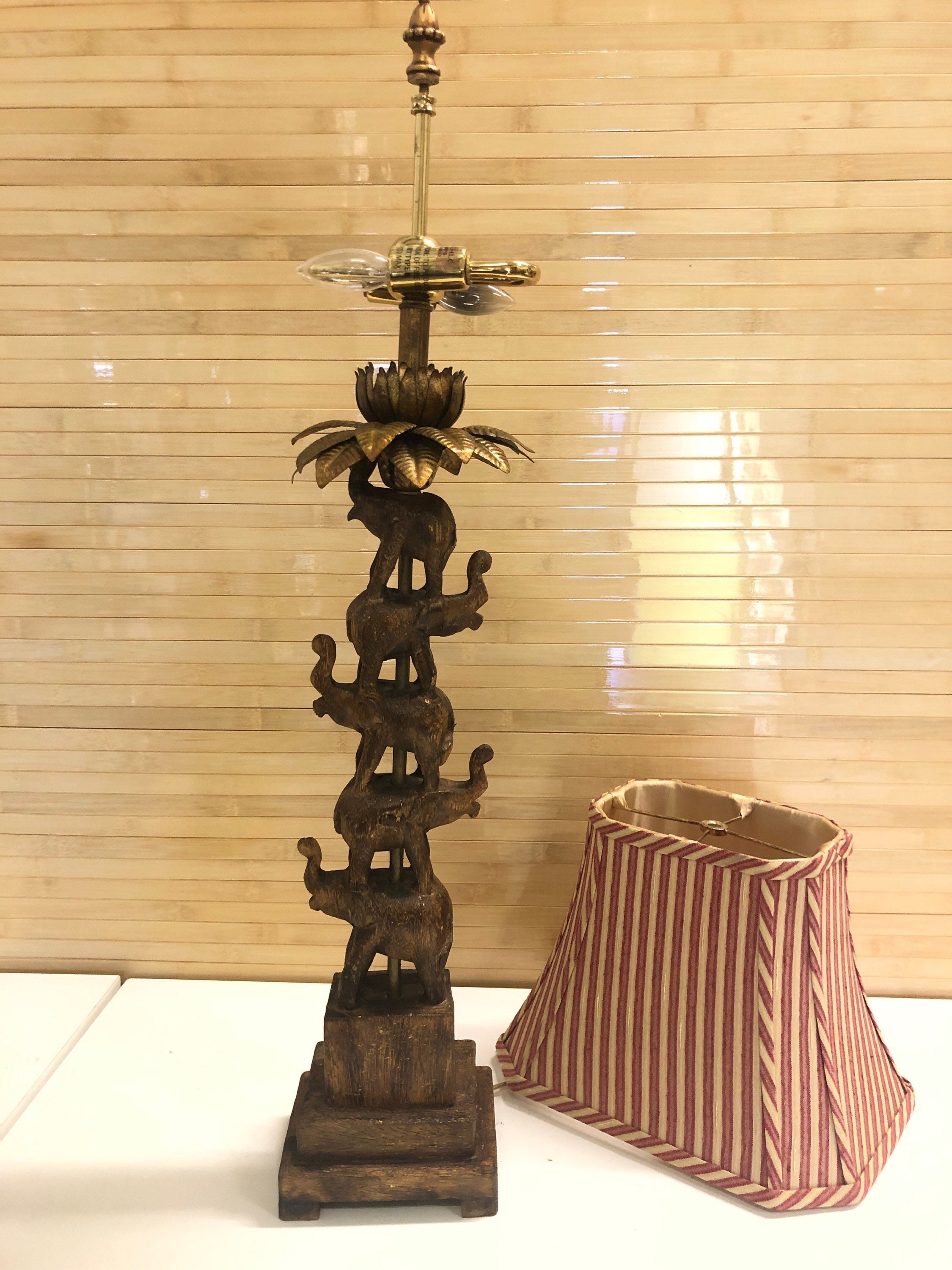 Elephant floor lamp for sale deals
