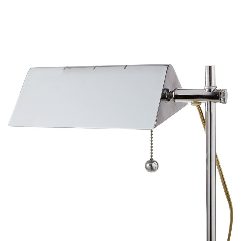 Adjustable Reading Floor Lamp with Marble Base