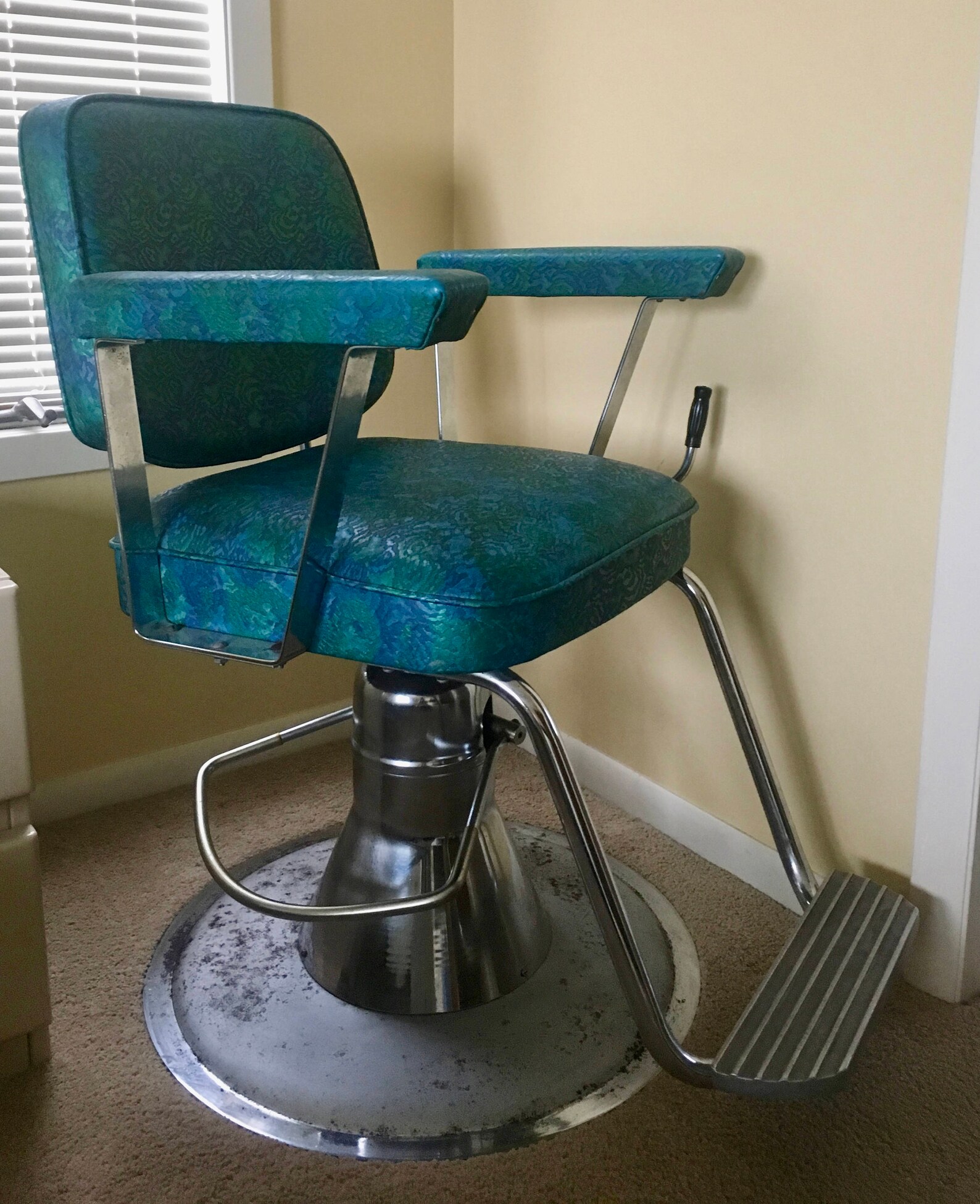 Retro Barber Stylist Salon Chair by Koken Etsy