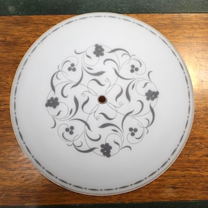 Vintage Round Frosted Glass Ceiling Light Shade
