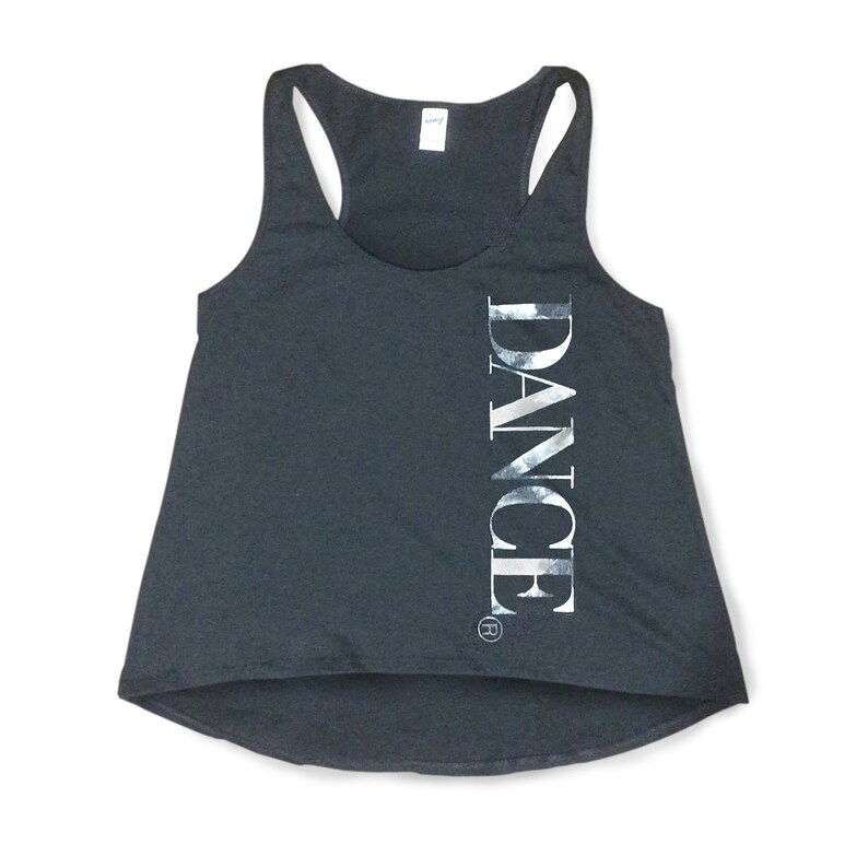 Kids Dance Tank Top. Stylish Girls Black Tank Top for Dance. Etsy