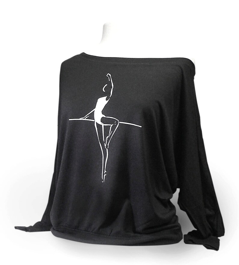 Flowy Womens Ballet Top / Ballet Shirt / Leotard Coverup / Etsy