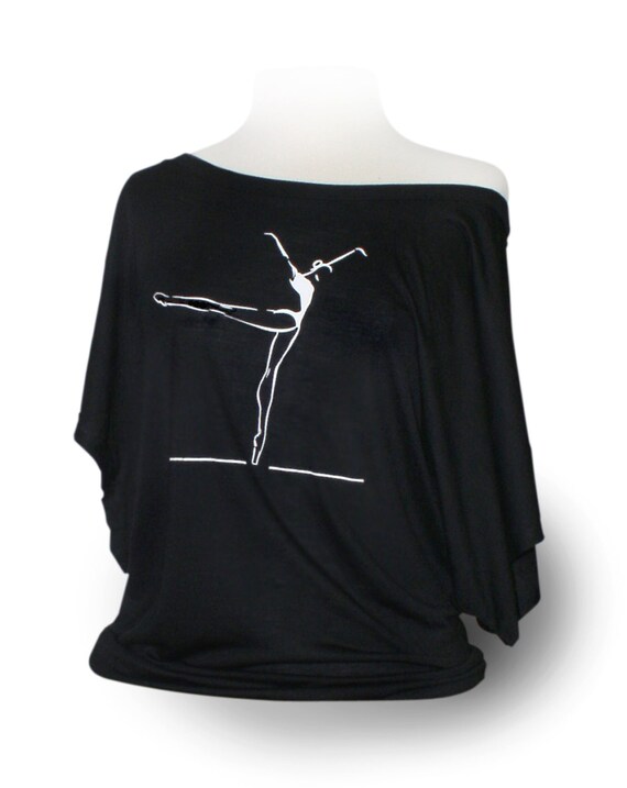 Camisetas de ballet. Camisetas de baile. Tops de ballet. Tops de baile. Negro. Mallas de ballet de tendencia. Manga corta. De pique a arabesco. Etsy Mexico