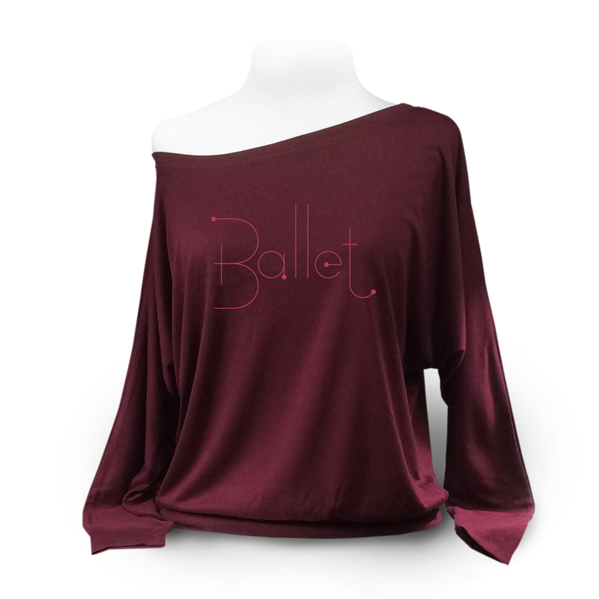 Ballet Shirt Maroon Long Sleeve Dance Top Leotard Cover Etsy Ballet Shirt Maroon Long Sleeve Dance Top Leotard Cover Etsy