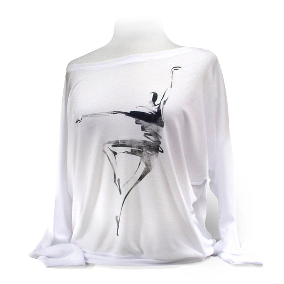 long sleeve dance top