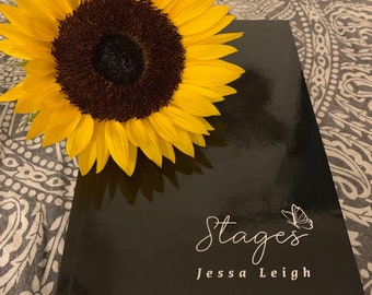 Stages by Jessa Leigh (( signed poetry book ))