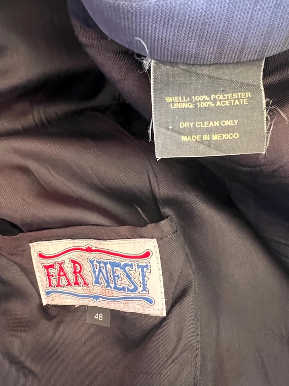【offshore】The Letters WESTERN JKT Vtg Men's Far West Cropped Western Jacket Sz 48 - Etsy