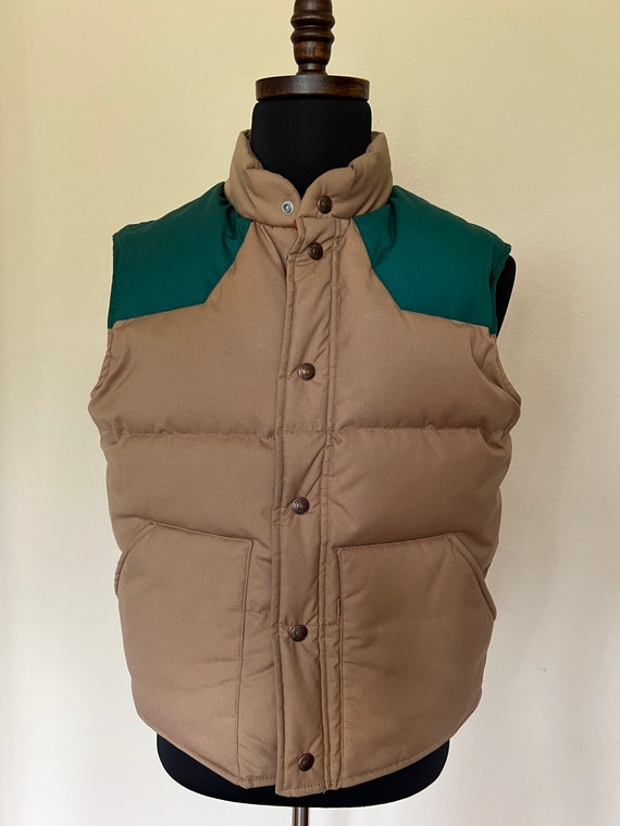 Levi’s Down Puffer Vest Teal/Taupe