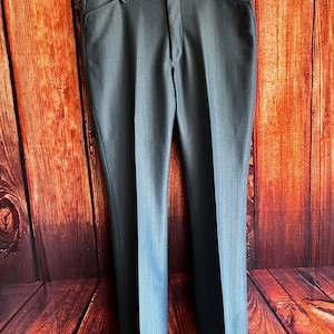 Vtg Trego’s Westwear Men’s  Steel Blue Western Pant 38R