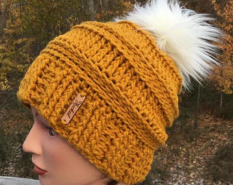 Traverse City Beanie  Teen/Adult size **Pattern Only**