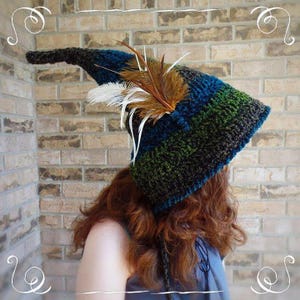 Woodland Fairy Hat Pattern Only image 1