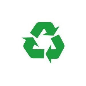 Recycling Symbol Green Bumper Sticker Window Laptop Car Decal Vinyl Ipad