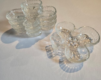 Indiana Glass Tiara Exclusives Club Dish Set of 4